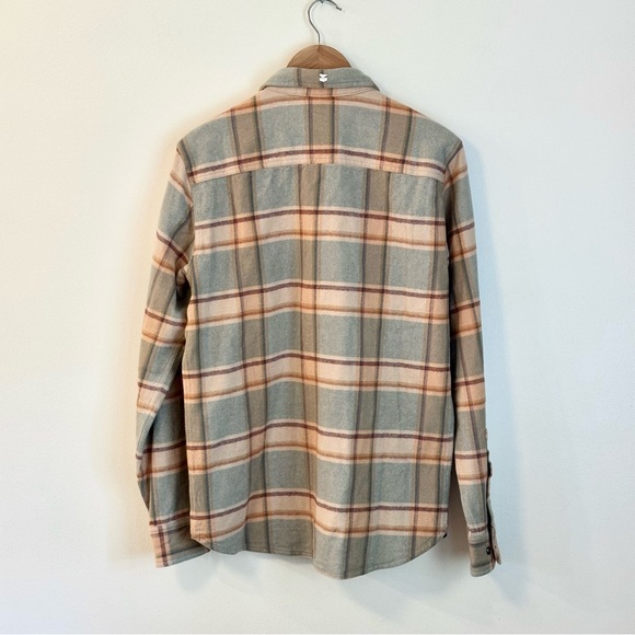NWT Jetty Arbor Flannel Shirt in Mint Size Small - Picture 2 of 8